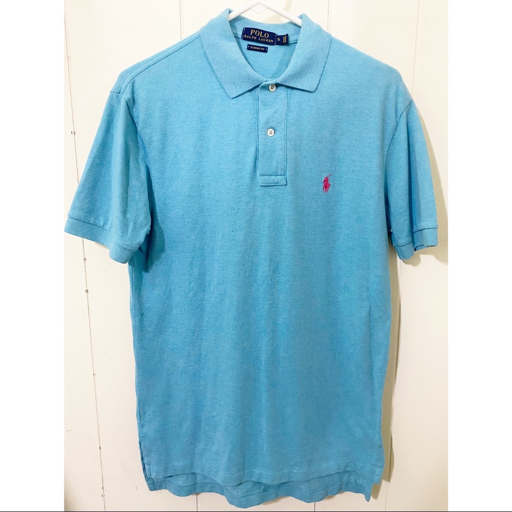 Polo Ralph Lauren’s shirt men’s small Aqua Blue